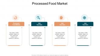 Processed Food Market In Powerpoint And Google Slides Cpb