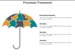 Processes framework ppt powerpoint presentation pictures topics cpb
