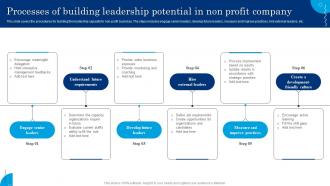 Processes Of Building Leadership Potential In Non Profit Company