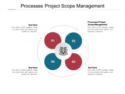 Processes project scope management ppt powerpoint presentation sample cpb