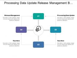 Processing Data Update Release Management B Tech Management