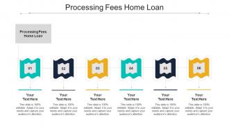 Processing Fees Home Loan Ppt Powerpoint Presentation Layouts Graphics Pictures Cpb