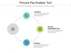 Procure pay analysis tool ppt powerpoint presentation pictures gallery cpb