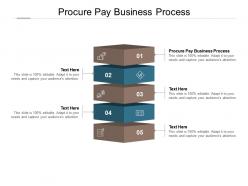 Procure pay business process ppt powerpoint presentation layouts structure cpb