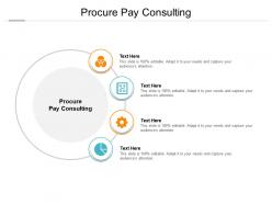Procure pay consulting ppt powerpoint presentation portfolio backgrounds cpb