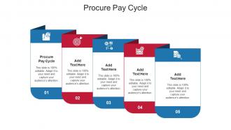 Procure Pay Cycle Ppt PowerPoint Presentation File Portfolio Cpb