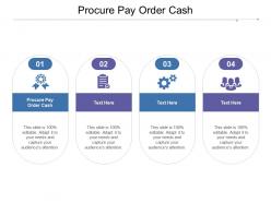 Procure pay order cash ppt powerpoint presentation professional slide download cpb