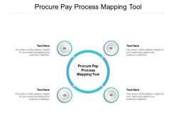 Procure pay process mapping tool ppt powerpoint presentation infographic template mockup cpb