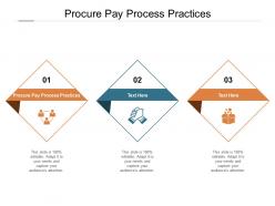 Procure pay process practices ppt powerpoint presentation icon graphics cpb