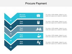 Procure payment ppt powerpoint presentation styles slide cpb