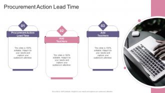 Procurement Action Lead Time In Powerpoint And Google Slides Cpb