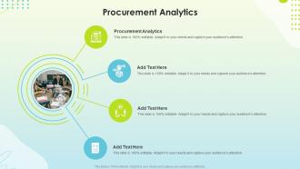 Procurement Analytics In Powerpoint And Google Slides Cpb