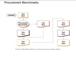Procurement benchmarks ppt powerpoint presentation icon professional cpb