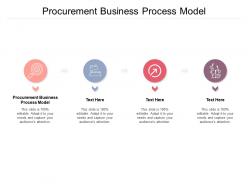Procurement business process model ppt powerpoint presentation tips cpb