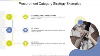Procurement Category Strategy Examples In Powerpoint And Google Slides Cpb
