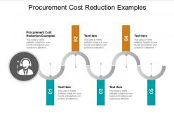 Procurement cost reduction examples ppt powerpoint presentation outline pictures cpb