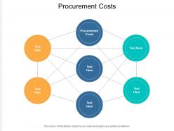 Procurement costs ppt powerpoint presentation gallery example cpb