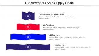 Procurement Cycle Supply Chain Ppt Powerpoint Presentation Outline Summary Cpb
