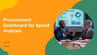Procurement Dashboard For Spend Analysis PPT Sample AT