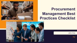 Procurement Management Best Practices Checklist PPT Summary AT