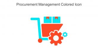 Procurement Management Colored Icon In Powerpoint Pptx Png And Editable Eps Format