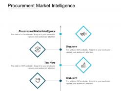 Procurement market intelligence ppt powerpoint presentation icon diagrams cpb