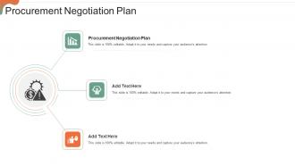 Procurement Negotiation Plan In Powerpoint And Google Slides Cpb