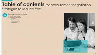 Procurement Negotiation Strategies to Reduce Cost Strategy CD V Appealing Compatible