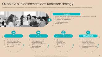 Procurement Negotiation Strategies to Reduce Cost Strategy CD V Analytical Compatible