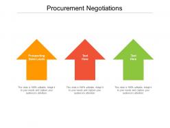 Procurement negotiations ppt powerpoint presentation summary outfit cpb