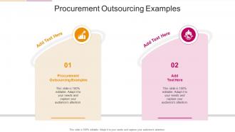Procurement Outsourcing Examples In Powerpoint And Google Slides Cpb