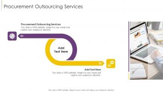 Procurement Outsourcing Services In Powerpoint And Google Slides Cpb