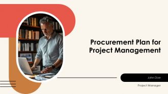 Procurement Plan For Project Management PPT Information AT