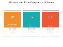 Procurement price comparison software ppt powerpoint presentation professional graphics example cpb