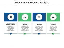 Procurement process analysis ppt powerpoint presentation portfolio microsoft cpb