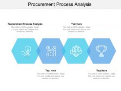 Procurement process analysis ppt powerpoint presentation styles templates cpb