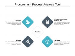 Procurement process analysis tool ppt powerpoint presentation pictures graphics tutorials cpb