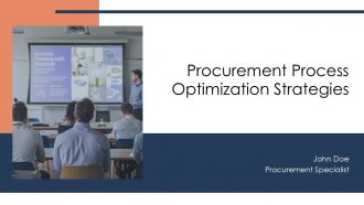 Procurement Process Optimization Strategies PPT Demonstration AT