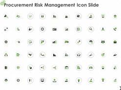 Procurement risk management icon slide growth l939 ppt pictures infographics