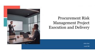 Procurement Risk Management Project Execution And Delivery PPT Example AT