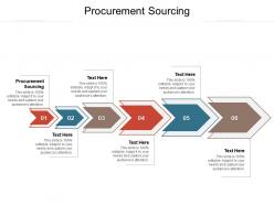Procurement sourcing ppt powerpoint presentation infographics guide cpb