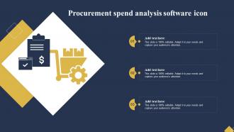 Procurement Spend Analysis Software Icon