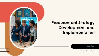 Procurement Strategy Development And Implementation PPT Example AT
