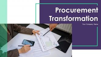Procurement Transformation Powerpoint Ppt Template Bundles