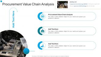 Procurement Value Chain Analysis In Powerpoint And Google Slides Cpb