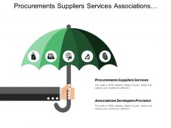 Procurements Suppliers Services Associations Developers Provision Building Corporate