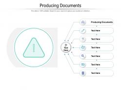 Producing documents ppt powerpoint presentation summary templates cpb