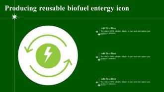 Producing Reusable Biofuel Entergy Icon