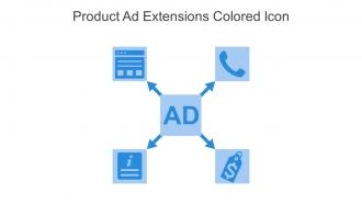 Product Ad Extensions Colored Icon In Powerpoint Pptx Png And Editable Eps Format