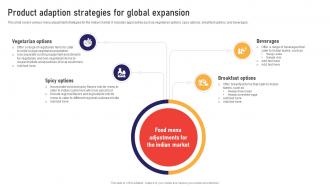 Product Adaption Strategies For Global Expansion Global Business Strategies Strategy SS V